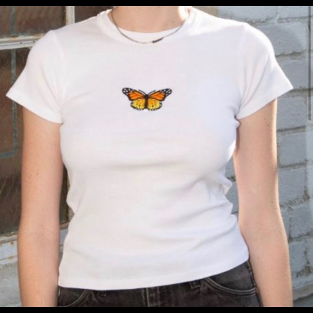 Brandy Melville Butterfly Shirt